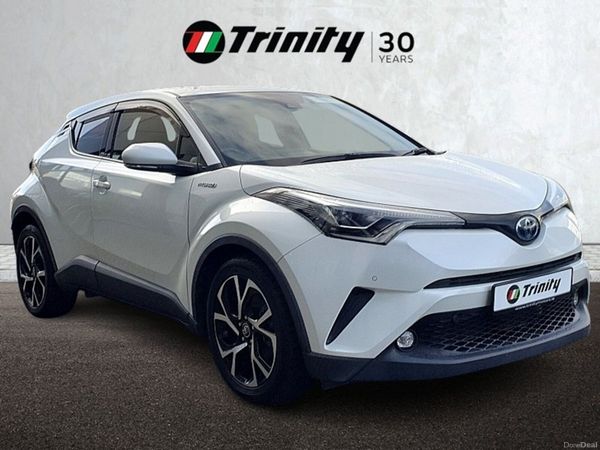 Toyota C-HR SUV, Petrol Hybrid, 2019, White
