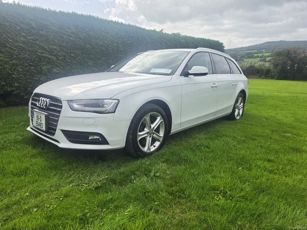 Audi A4 Estate, Petrol, 2015, White