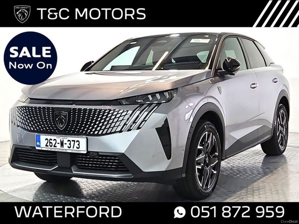 Peugeot 3008 MPV, Petrol Hybrid, 2026, Grey