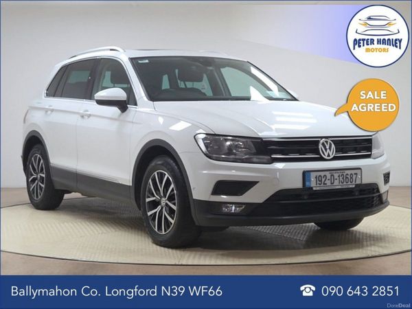 Volkswagen Tiguan SUV, Diesel, 2019, White