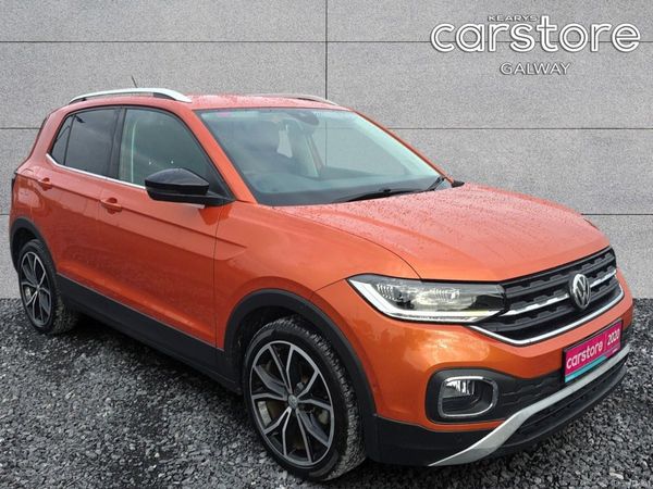 Volkswagen T-Cross SUV, Petrol, 2020, Orange