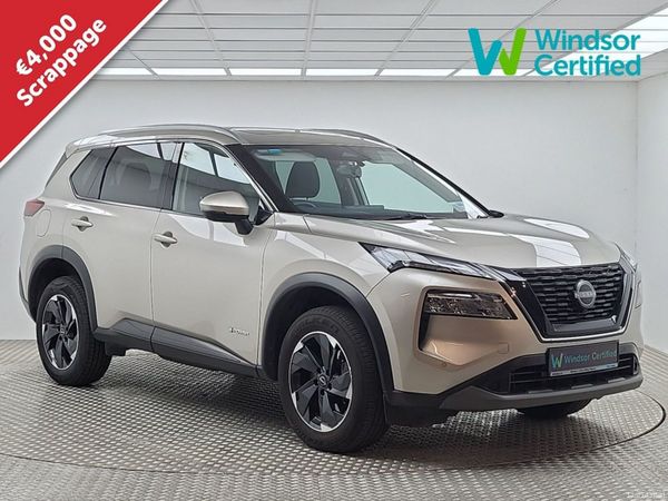 Nissan X-Trail SUV, Petrol Hybrid, 2024, Grey