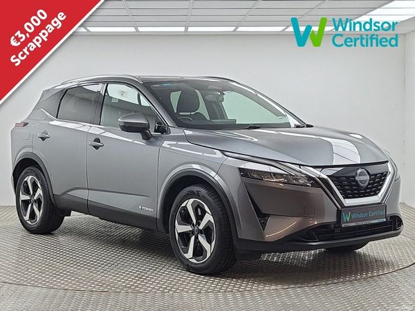 Nissan Qashqai MPV, Petrol Hybrid, 2023, Grey