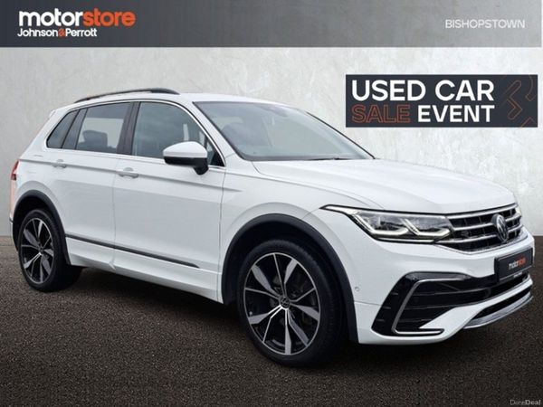 Volkswagen Tiguan SUV, Petrol Plug-in Hybrid, 2023, White