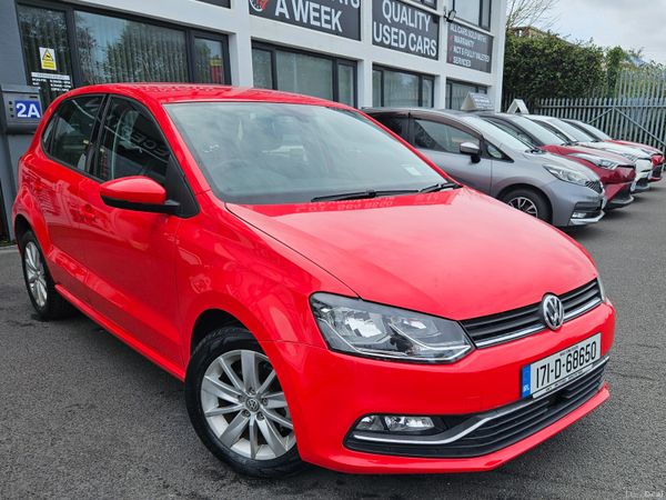 Volkswagen Polo Hatchback, Petrol, 2017, Red