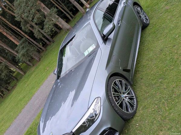 BMW 5-Series Saloon, Petrol Plug-in Hybrid, 2018, Grey