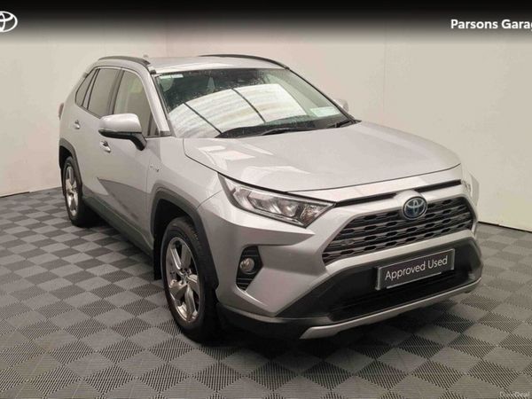 Toyota RAV4 SUV, Petrol Hybrid, 2021, Grey