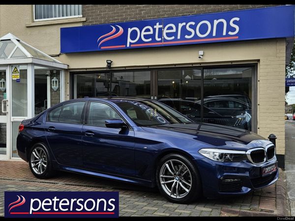 BMW 5-Series Saloon, Unknown, 2020, Blue