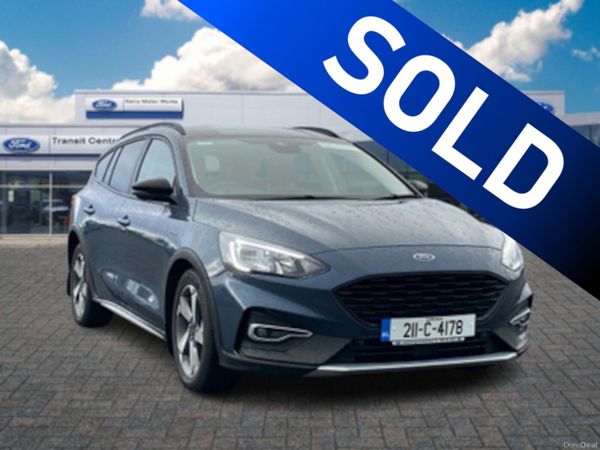 Ford Focus Estate, Petrol, 2021, Blue