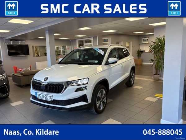 Skoda Karoq SUV, Petrol, 2023, White
