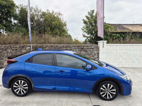 Honda Civic Hatchback, Diesel, 2016, Blue