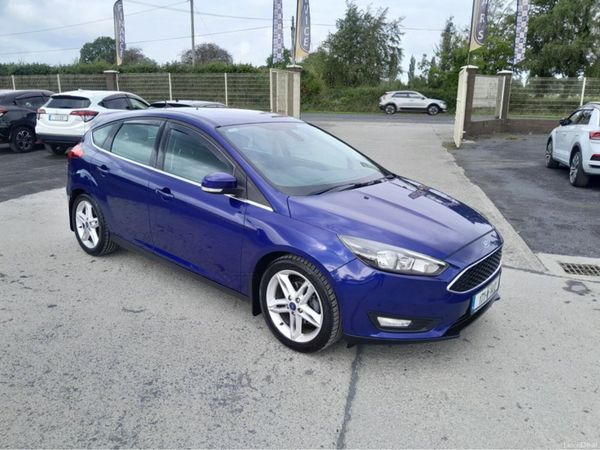 Ford Focus Hatchback, Petrol, 2017, Blue