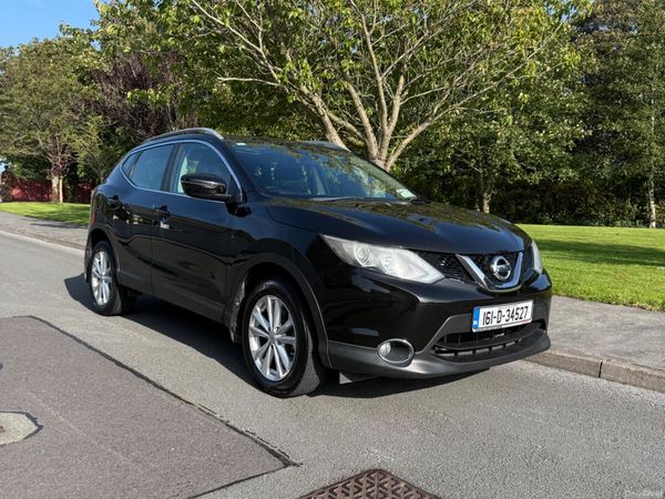 Nissan Qashqai Hatchback, Petrol, 2016, Black