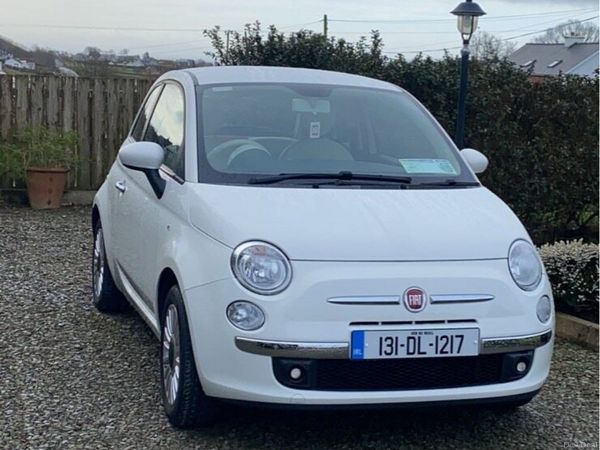 Fiat 500 Hatchback, Petrol, 2013, White