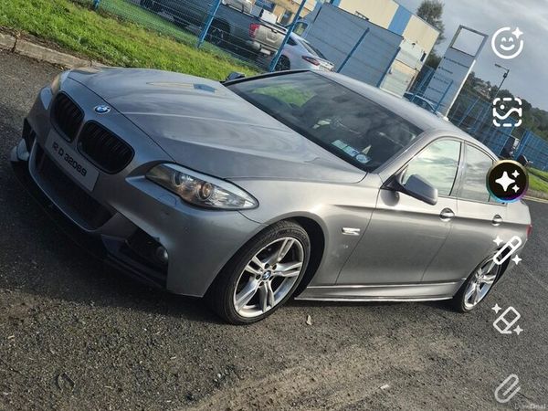 BMW 5-Series Saloon, Diesel, 2012, Grey