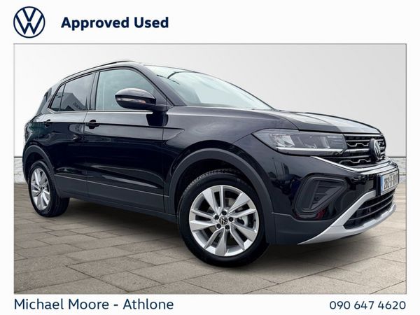 Volkswagen T-Cross SUV, Petrol, 2026, Black