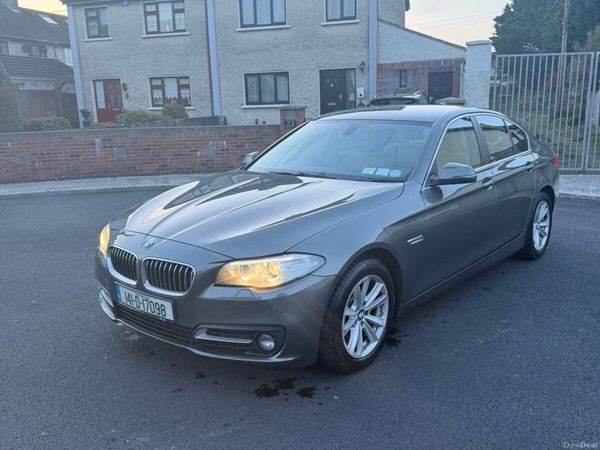 BMW 5-Series Saloon, Diesel, 2014, Grey