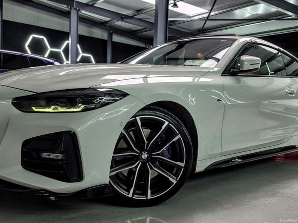 BMW 4-Series Coupe, Diesel, 2021, White