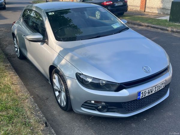 Volkswagen Scirocco Hatchback, Diesel, 2010, Silver