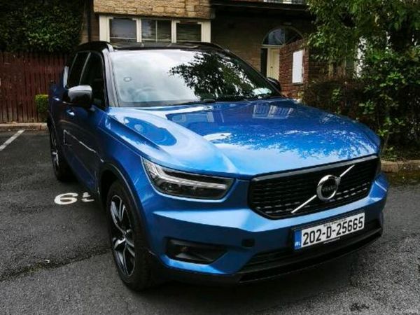Volvo XC40 Estate, Petrol Plug-in Hybrid, 2020, Blue