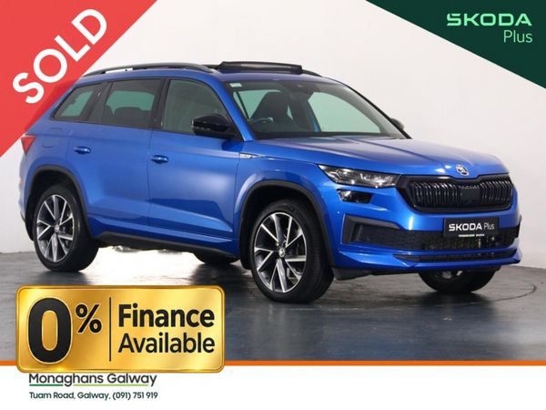 Skoda Kodiaq Estate, Diesel, 2021, Blue