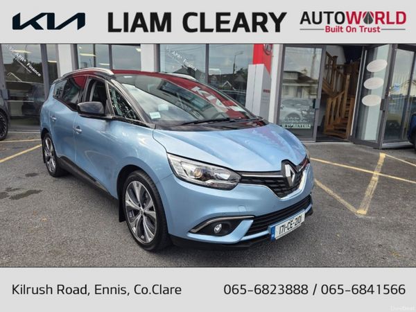Renault Grand Scenic Hatchback, Diesel, 2017, Blue