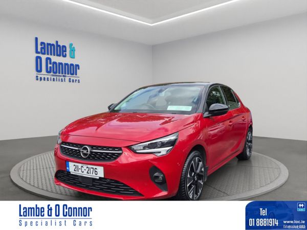 Opel Corsa Hatchback, Electric, 2021, Red