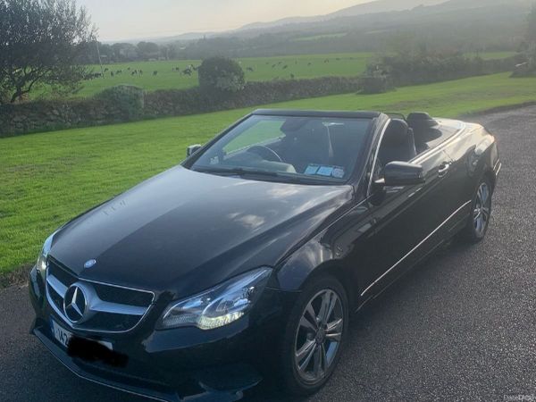 Mercedes-Benz E-Class Convertible, Diesel, 2014, Black