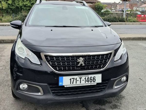 Peugeot 2008 Estate, Diesel, 2017, Black