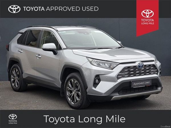 Toyota RAV4 SUV, Petrol Hybrid, 2024, Silver
