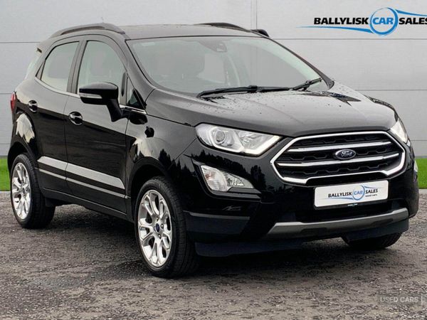 Ford EcoSport SUV, Petrol, 2022, Black