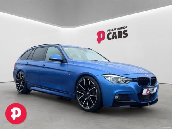 BMW 3-Series Estate, Diesel, 2017, Blue