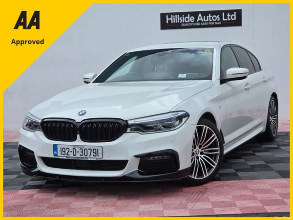 BMW 5-Series Saloon, Diesel, 2019, White