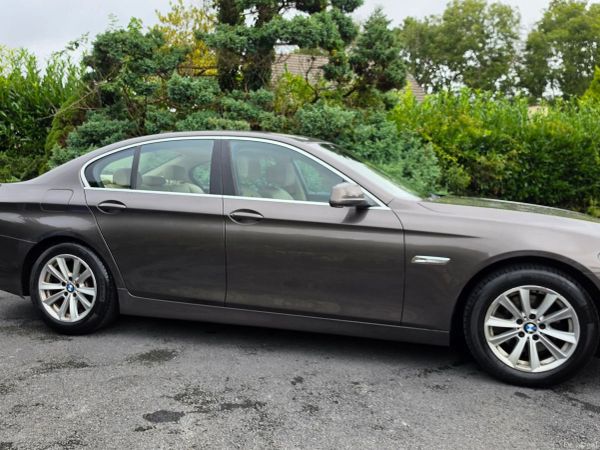 BMW 5-Series Saloon, Diesel, 2011, Brown