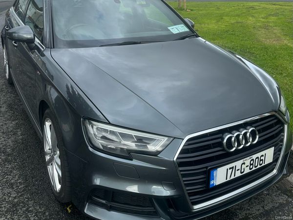 Audi A3 Hatchback, Diesel, 2017, Grey