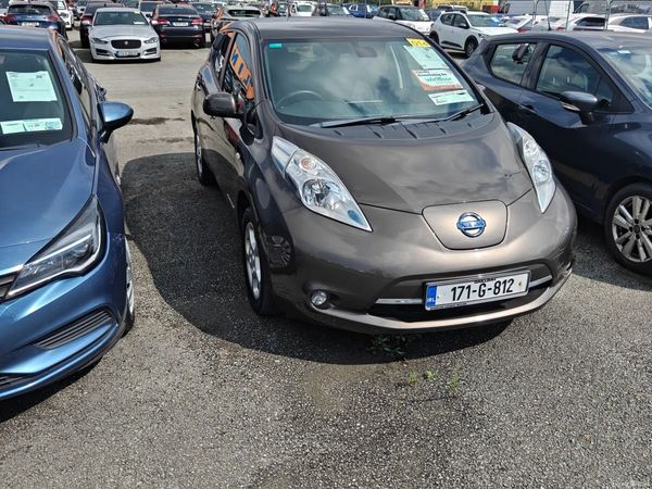 Nissan Leaf Hatchback, Electric, 2017, Brown