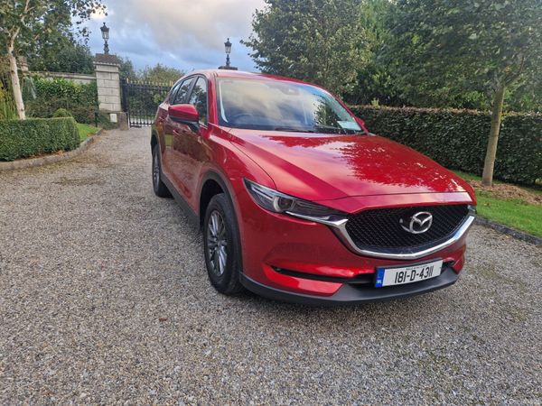 Mazda CX-5 SUV, Diesel, 2018, Red