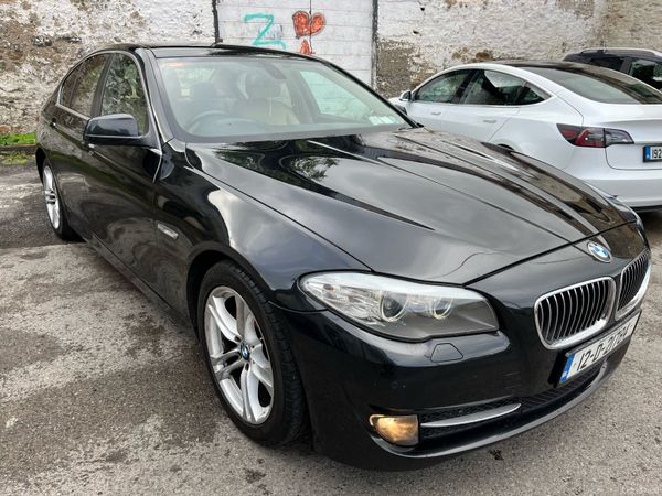 BMW 5-Series Saloon, Diesel, 2012, Black