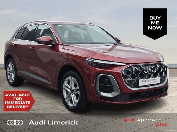 Audi Q5 SUV, Petrol Plug-in Hybrid, 2026, Red