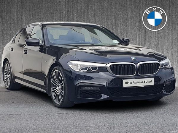 BMW 5-Series Saloon, Diesel, 2020, Black
