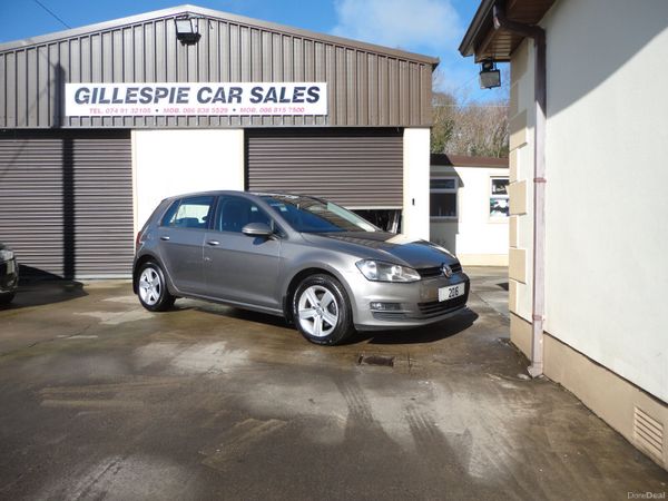Volkswagen Golf Hatchback, Diesel, 2016, Grey