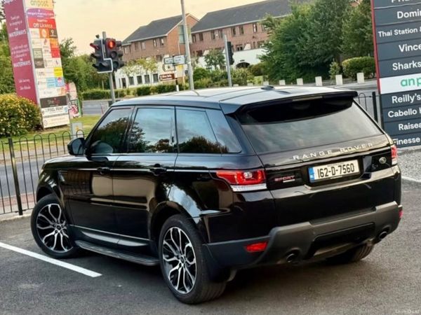 Land Rover Range Rover Sport SUV, Diesel, 2016, Black