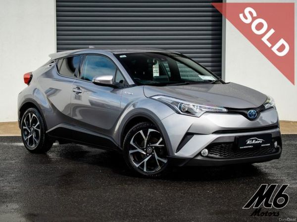 Toyota C-HR Hatchback, Petrol Hybrid, 2019, Grey