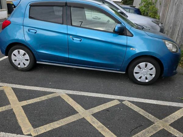 Mitsubishi Mirage Hatchback, Petrol, 2013, Blue