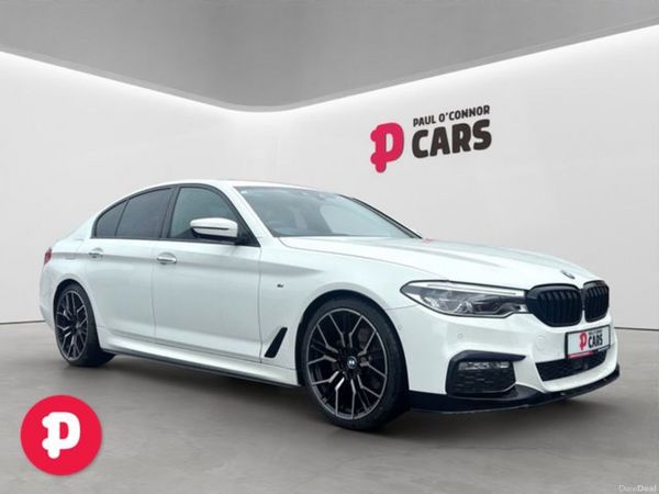 BMW 5-Series Saloon, Diesel, 2019, White