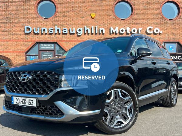 Hyundai Santa Fe SUV, Petrol Plug-in Hybrid, 2023, Black