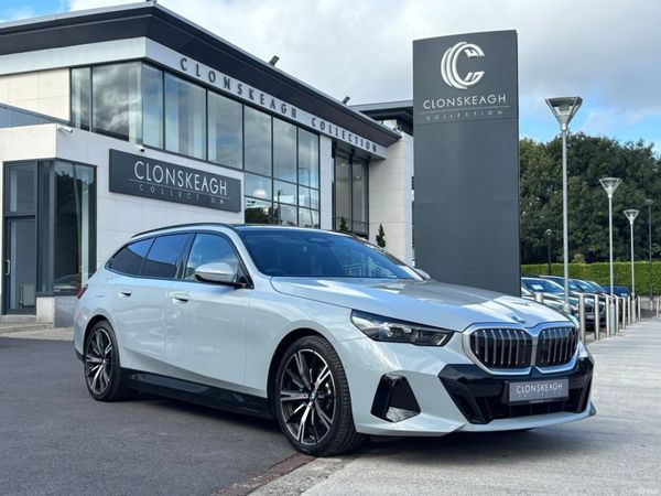 BMW 5-Series Estate, Petrol Hybrid, 2025, Grey