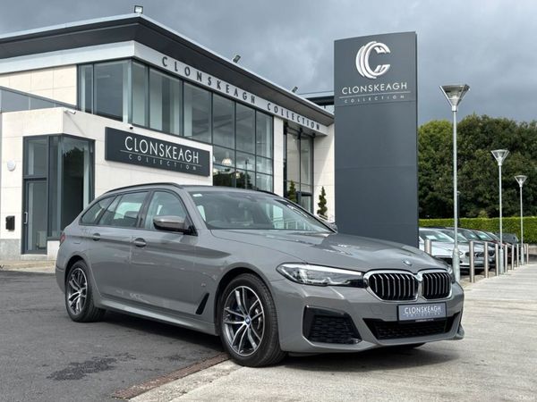 BMW 5-Series Estate, Petrol Plug-in Hybrid, 2021, Grey