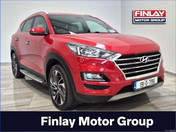 Hyundai Tucson SUV, Diesel, 2019, Red