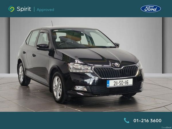 Skoda Fabia Hatchback, Petrol, 2021, Black